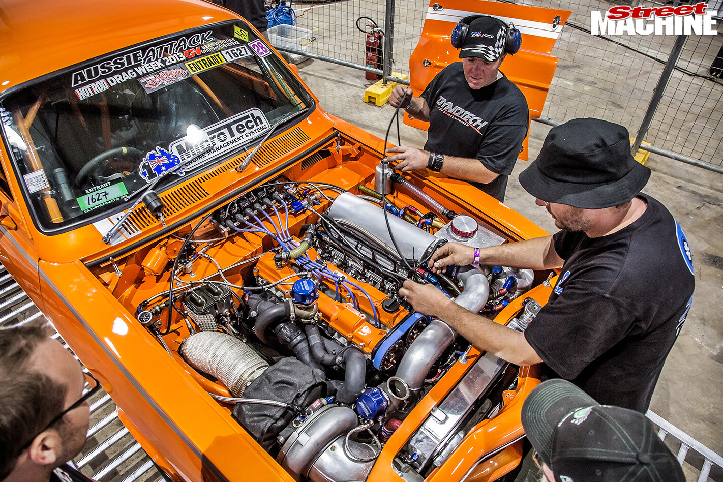 Drag -challenge -adam -styles -holden -lc -torana -engine