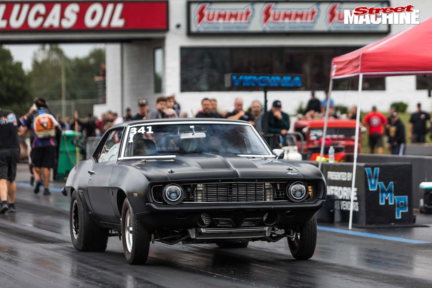 Matte black turbo 69 Camaro