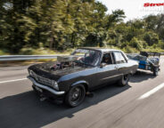 Original Ascona on the road