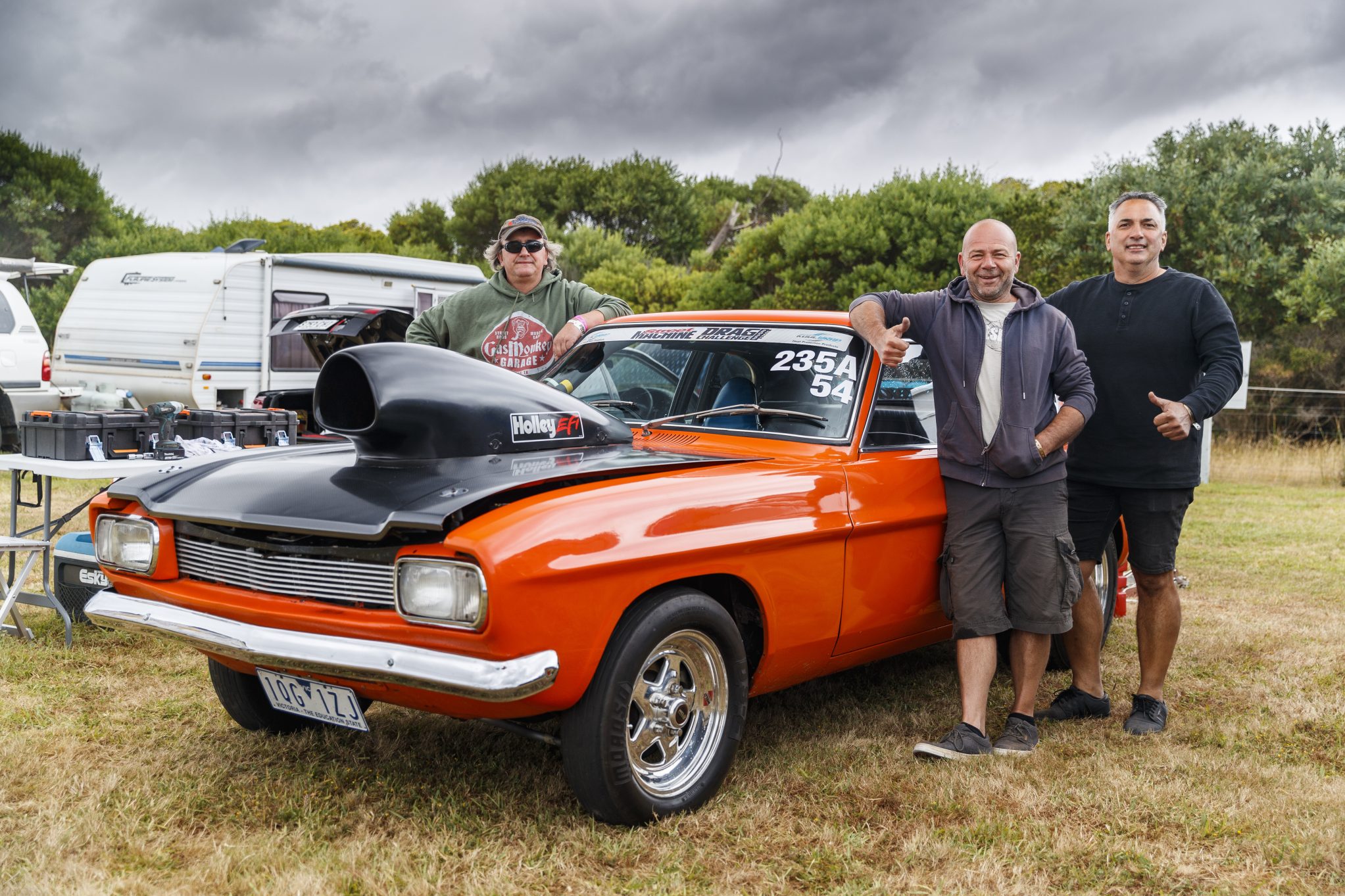 Street Machine Events Drag Challenge 2022 Donnie Zurcas Capri 1