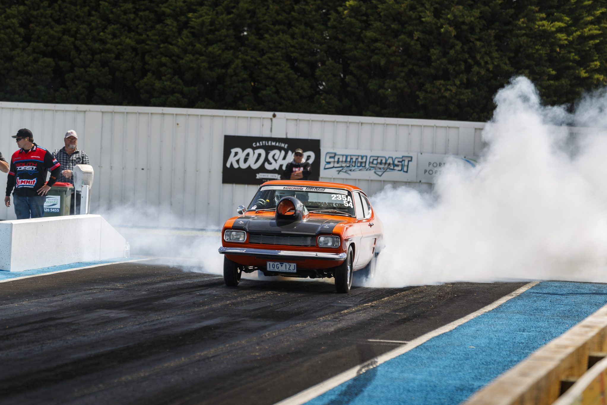 Street Machine Events Drag Challenge 2022 Donnie Zurcas Capri 10