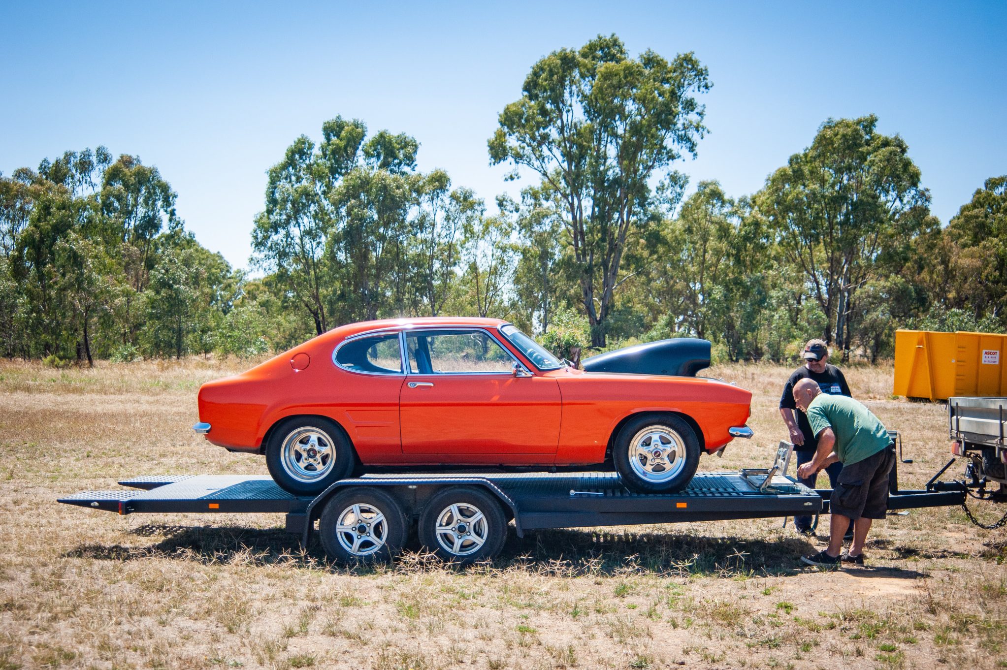 Street Machine Events Drag Challenge 2022 Donnie Zurcas Capri 14