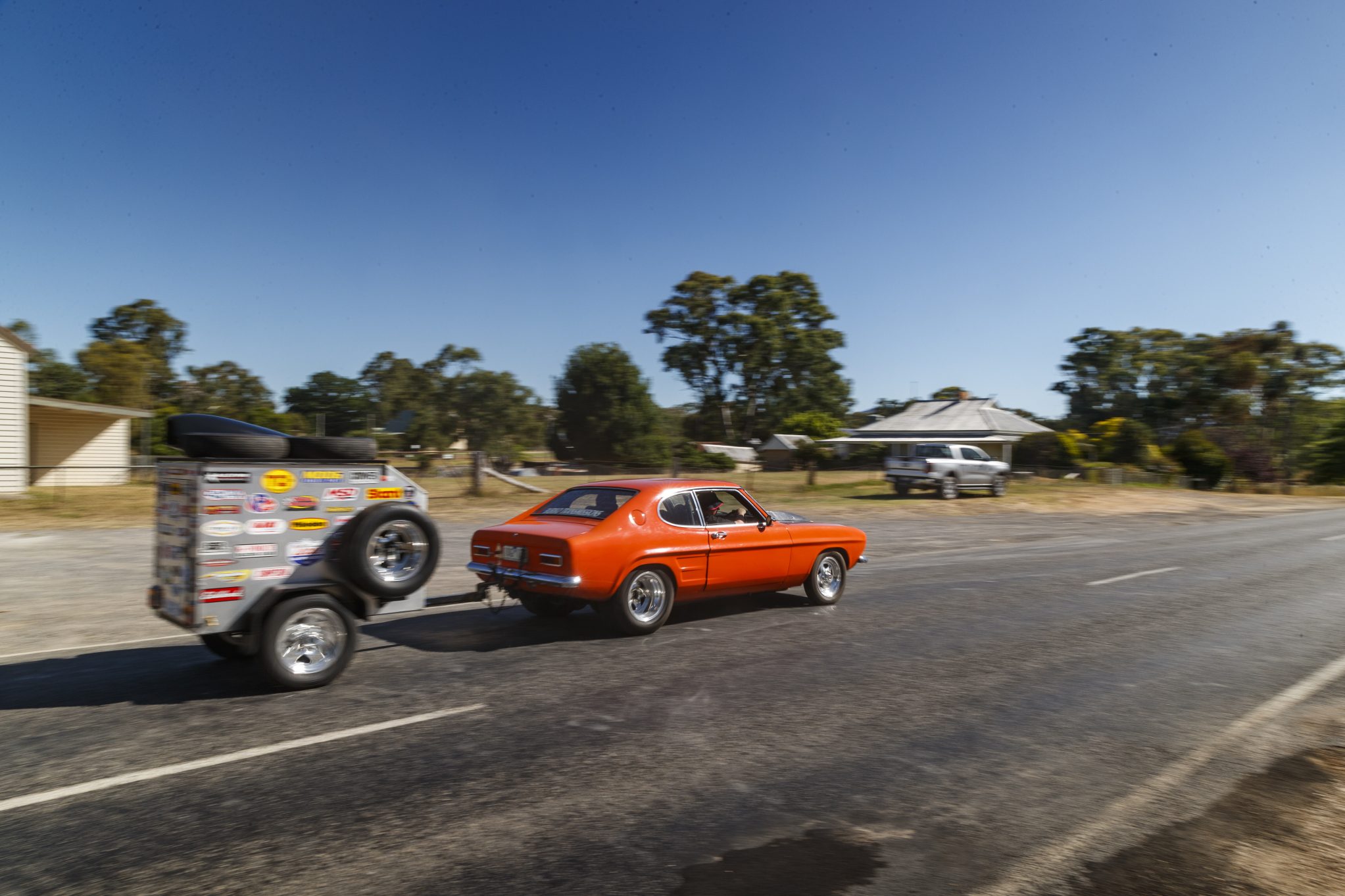 Street Machine Events Drag Challenge 2022 Donnie Zurcas Capri 15