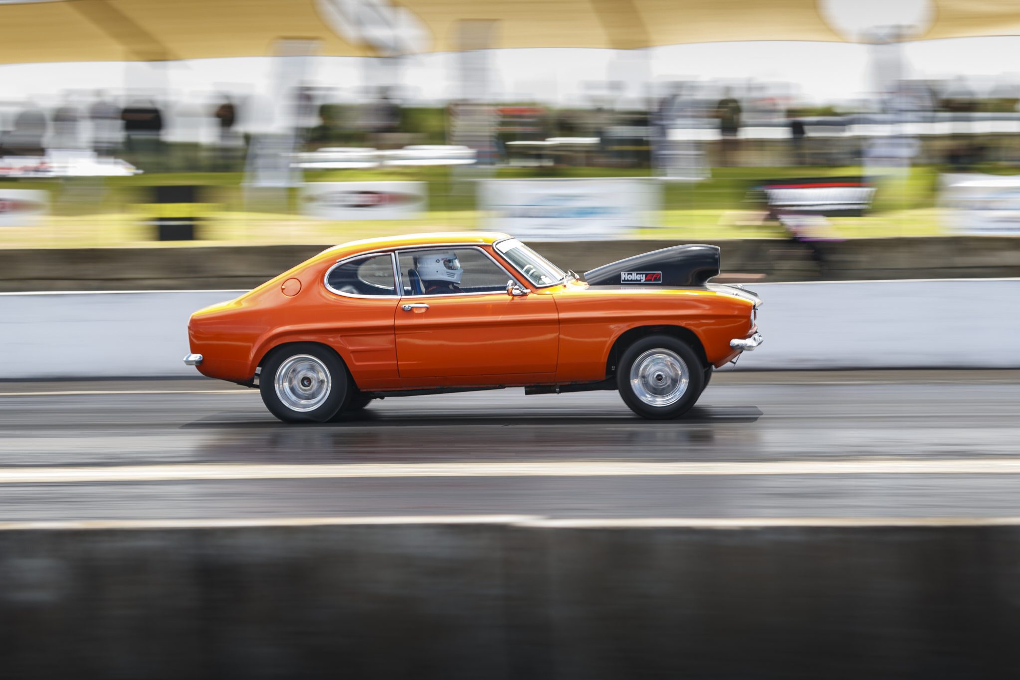 Street Machine Events Drag Challenge 2022 Donnie Zurcas Capri 2