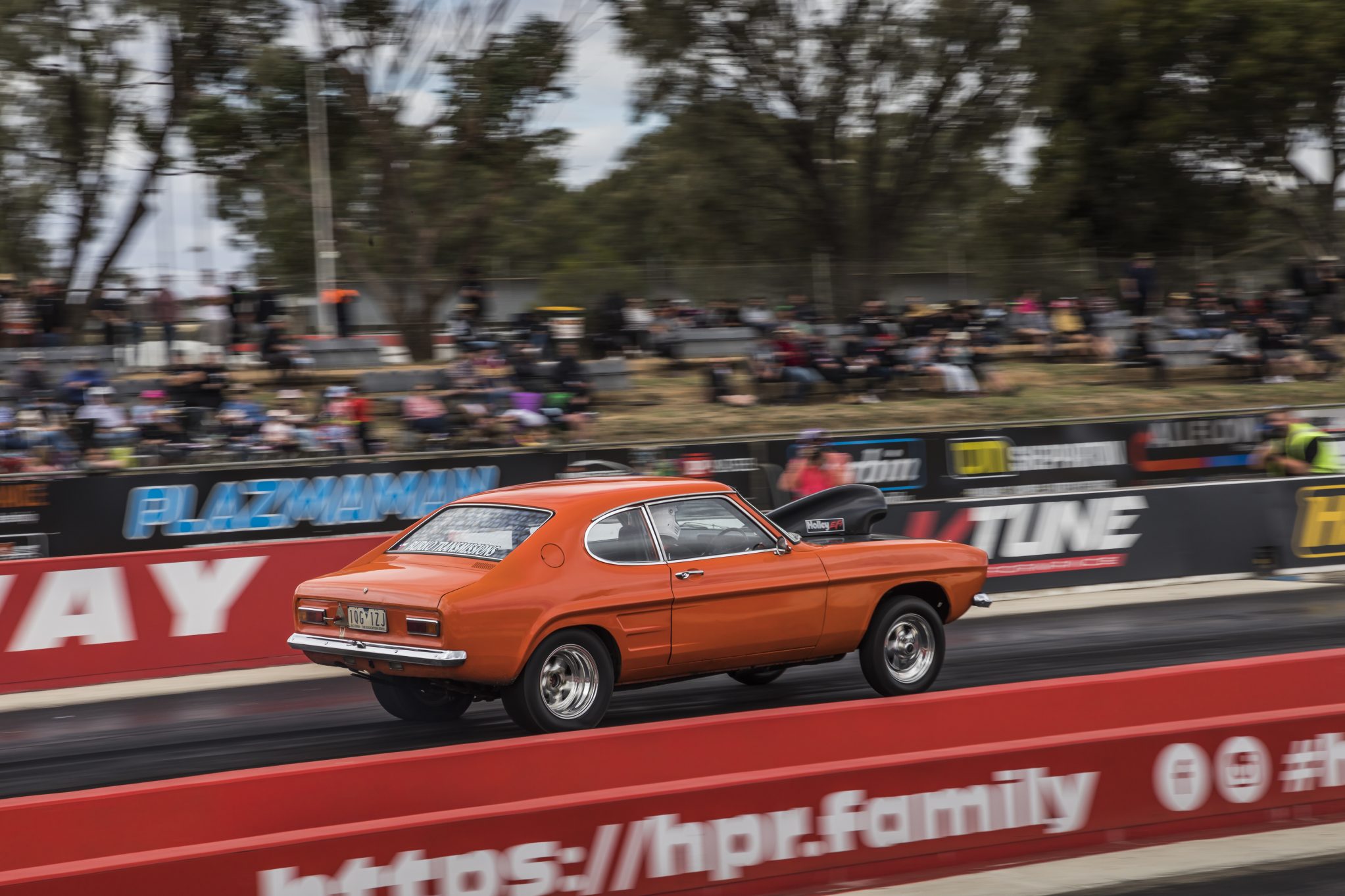 Street Machine Events Drag Challenge 2022 Donnie Zurcas Capri 6
