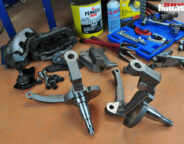 dropped stub axles