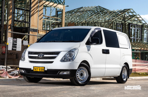 Dylan Matwijow's LS-powered Hyundai iLoad
