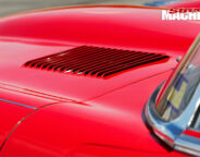 E-type -Jaguar -bonnet -fins