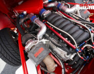 E-type -Jaguar -engine -bay