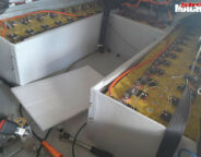 The ICV trike’s 48-cell battery compartments with the covers off