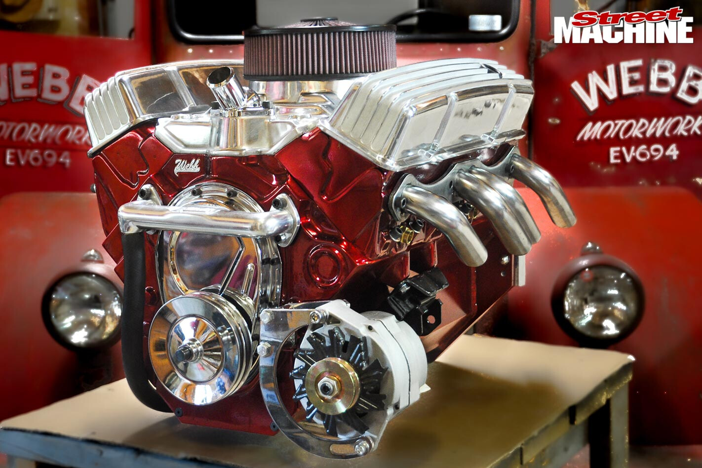 electric v8 engine