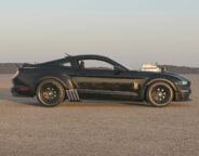 Street Machine Features Expression Session Ford Mustang V 8 Interceptor Side