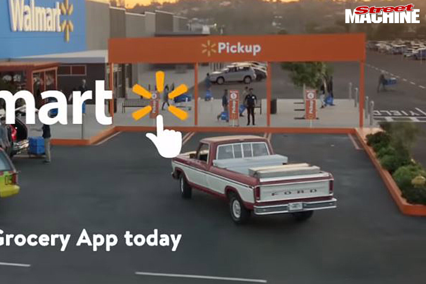 Walmart F150 truck