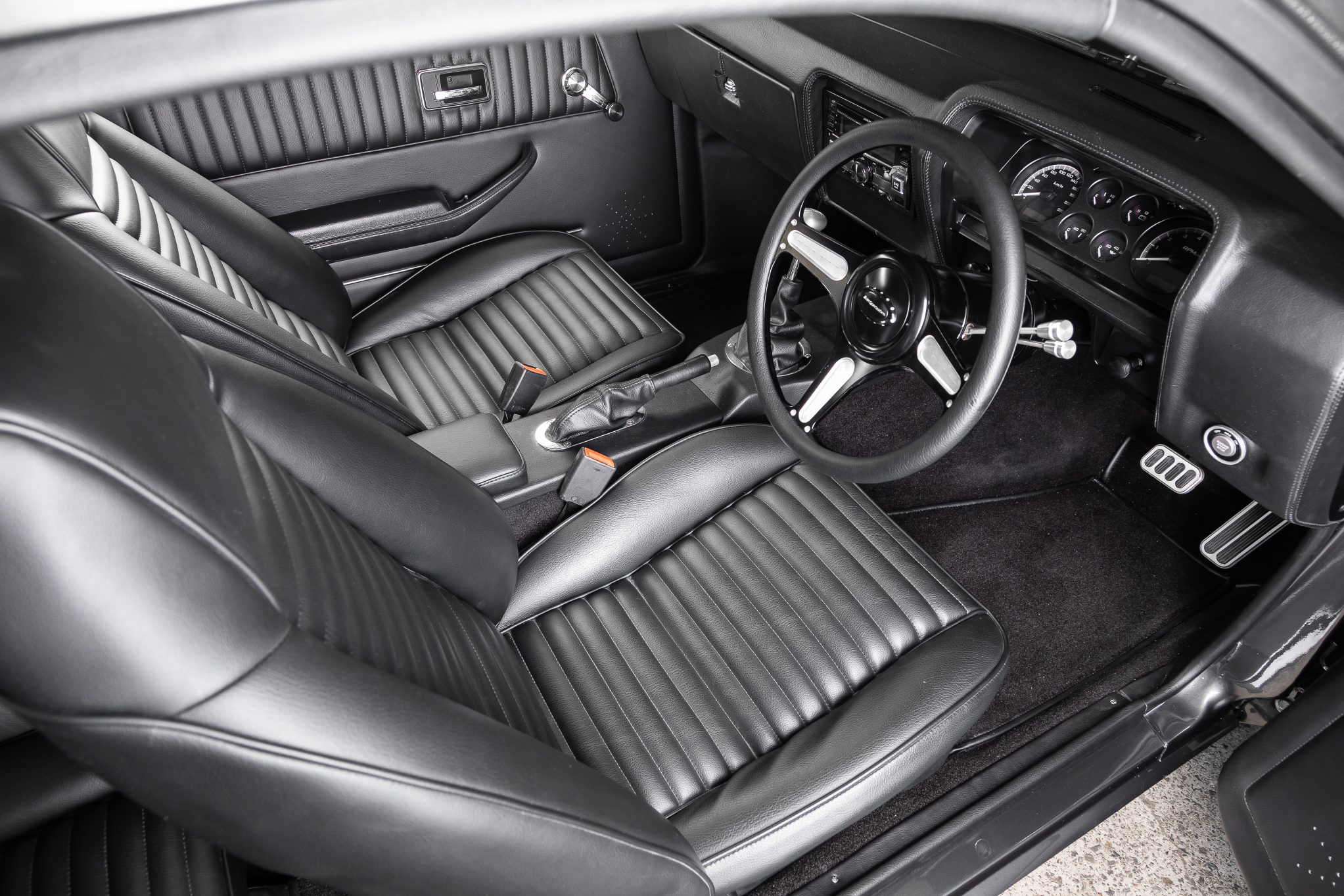 Street Machine Features Falbo Sirianni DTK Monza Interior 1