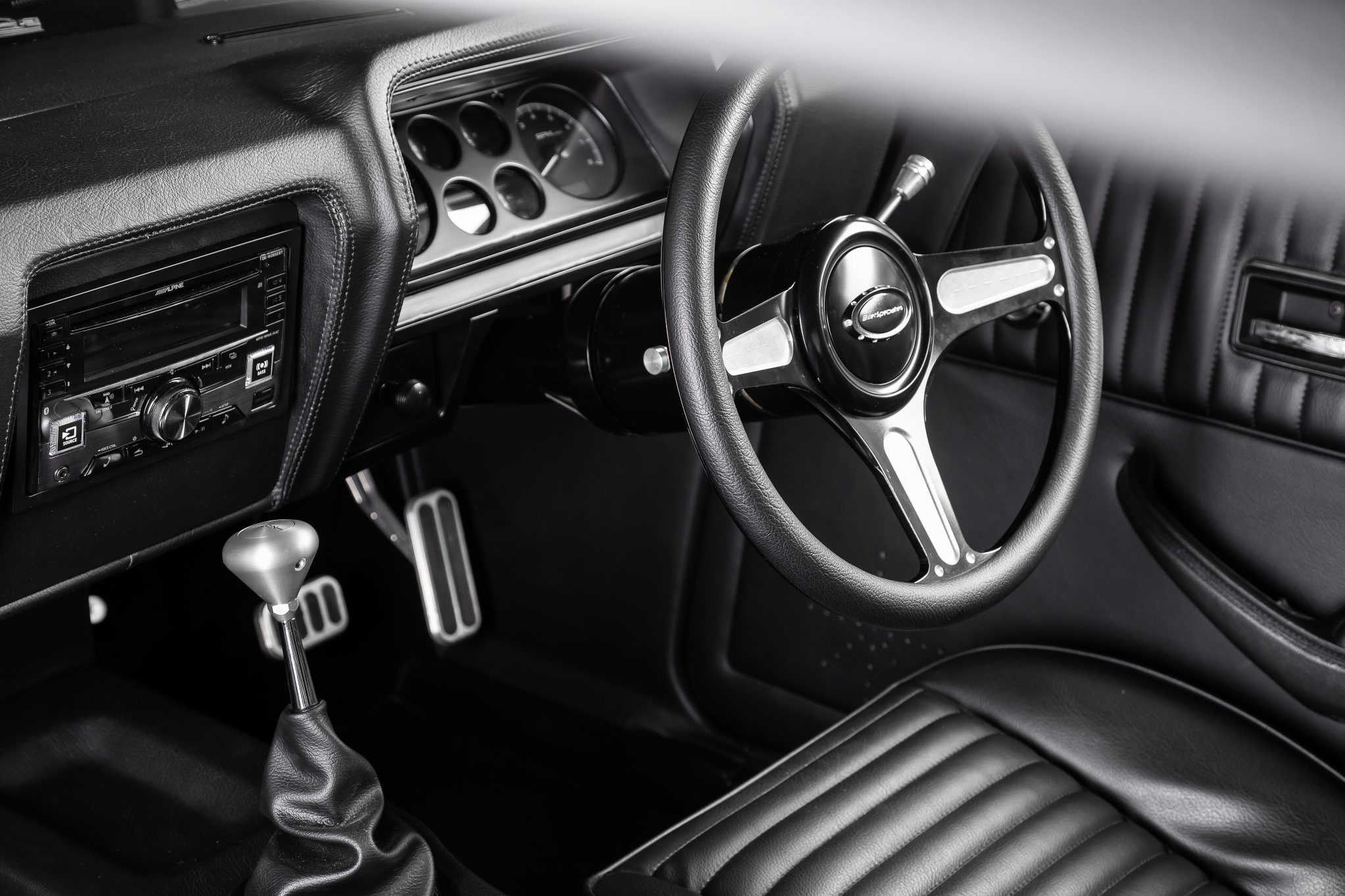 Street Machine Features Falbo Sirianni DTK Monza Interior 3