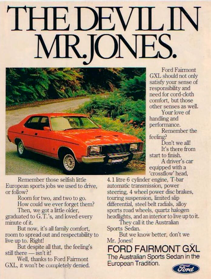 Street Machine Features Falcon XC GXL Fairlmont Advert 1