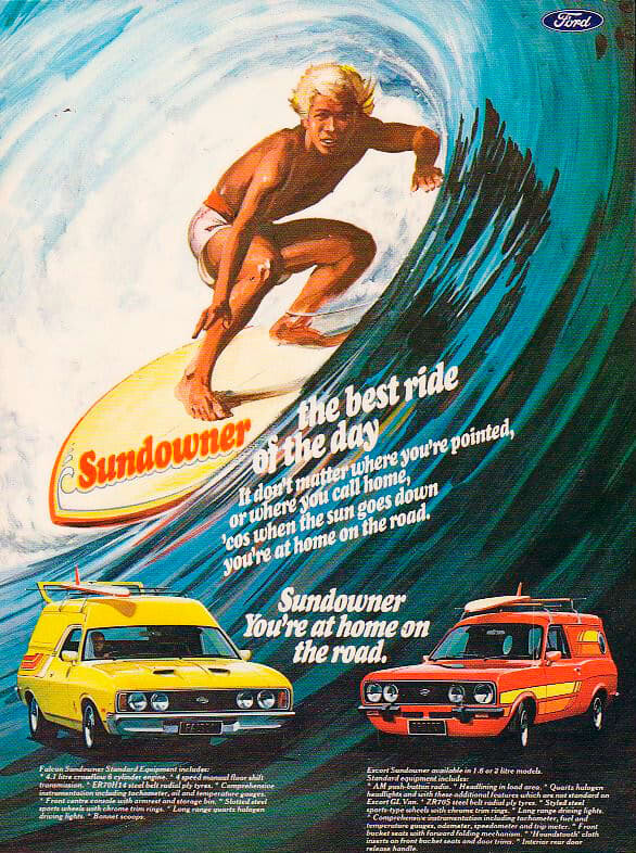 Street Machine Features Falcon XC Van Sundowner Advert