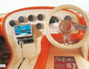 Street Machine Features Fat 57 Chev Dash Wm