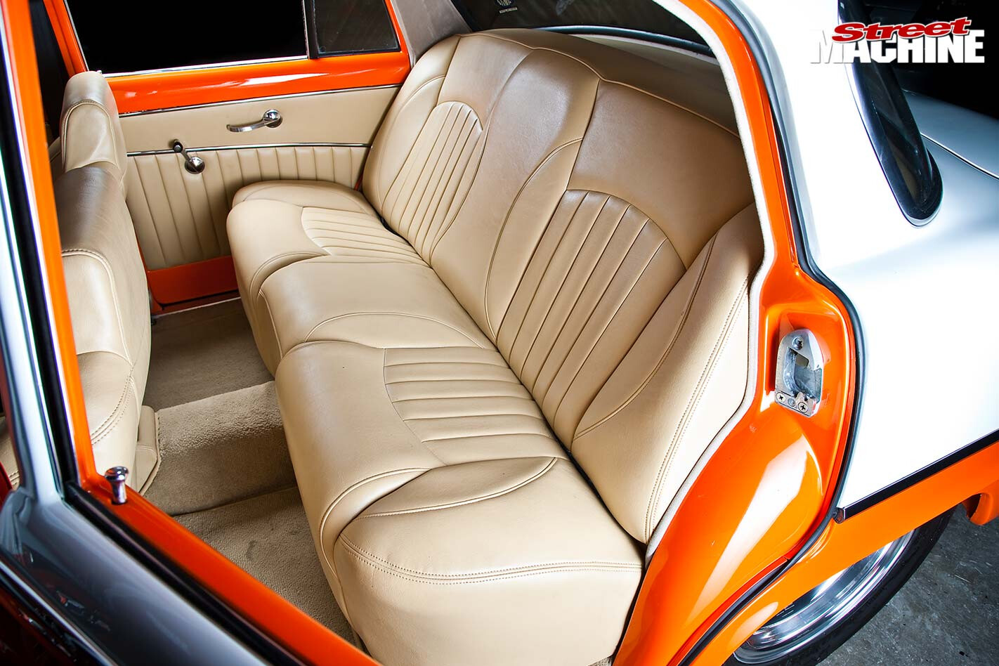 Holden FC rear seats