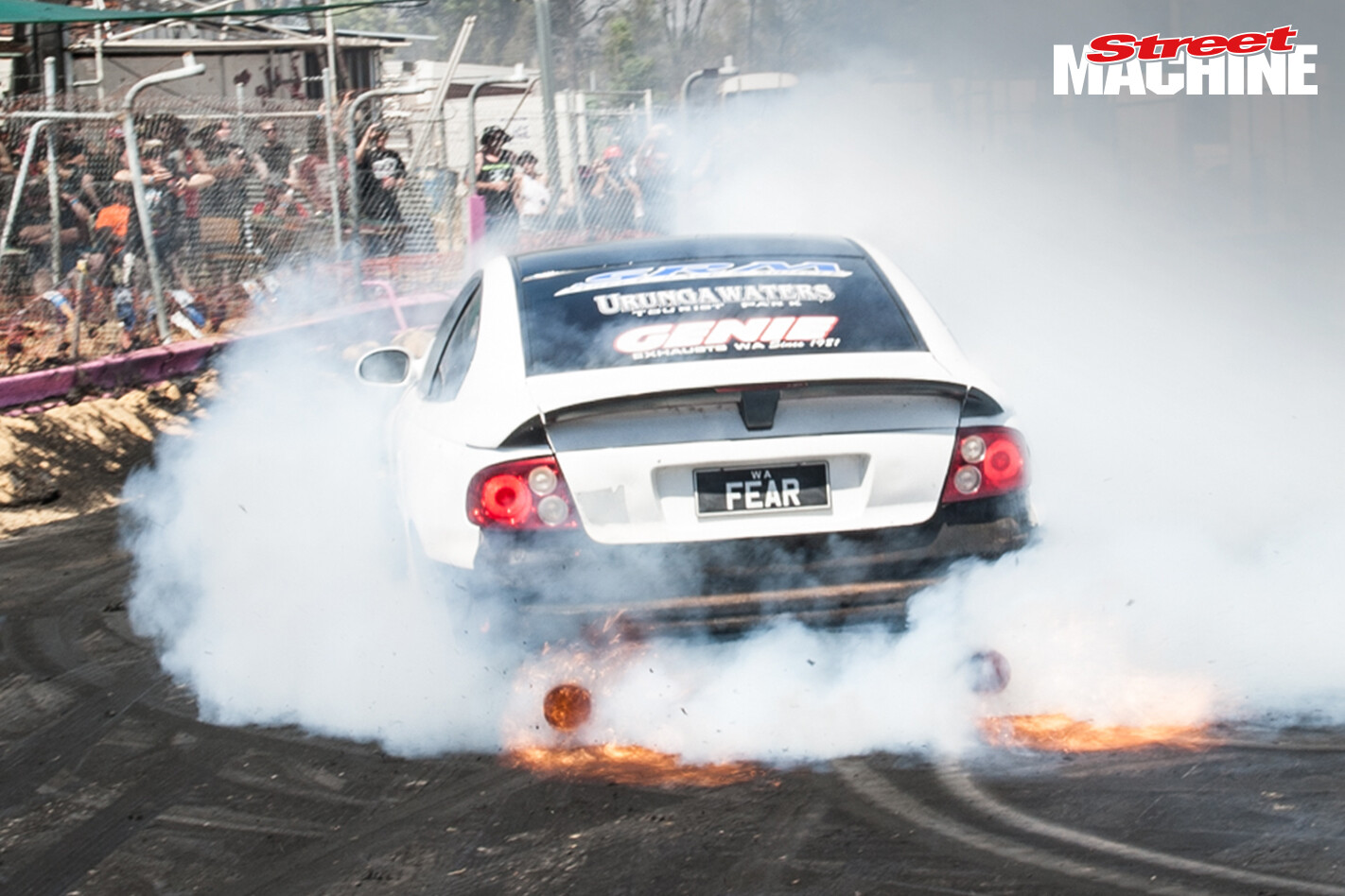 FEAR Monaro Burnout 5708
