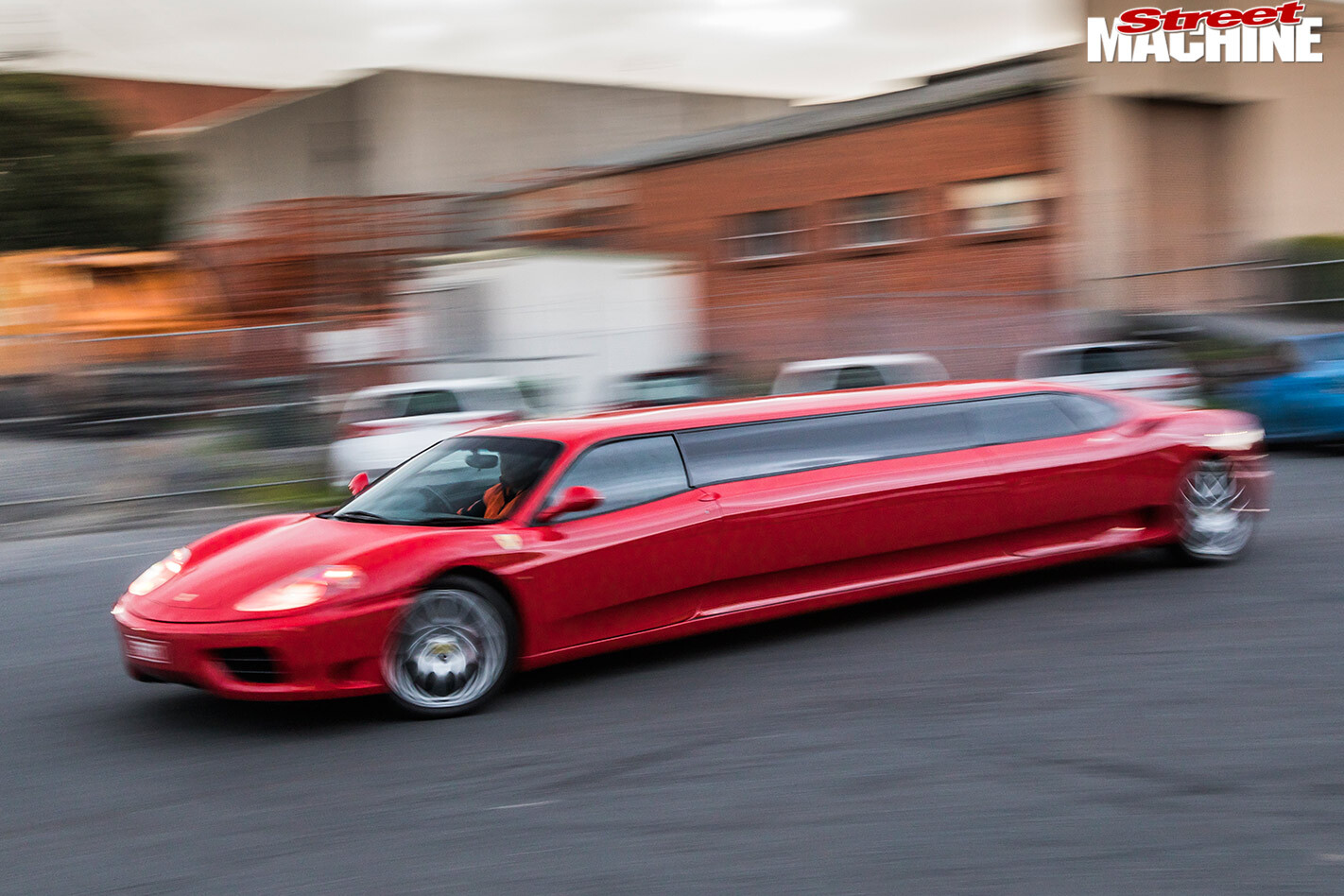 Wild 2003 Ferrari 360 Modena stretch limo
