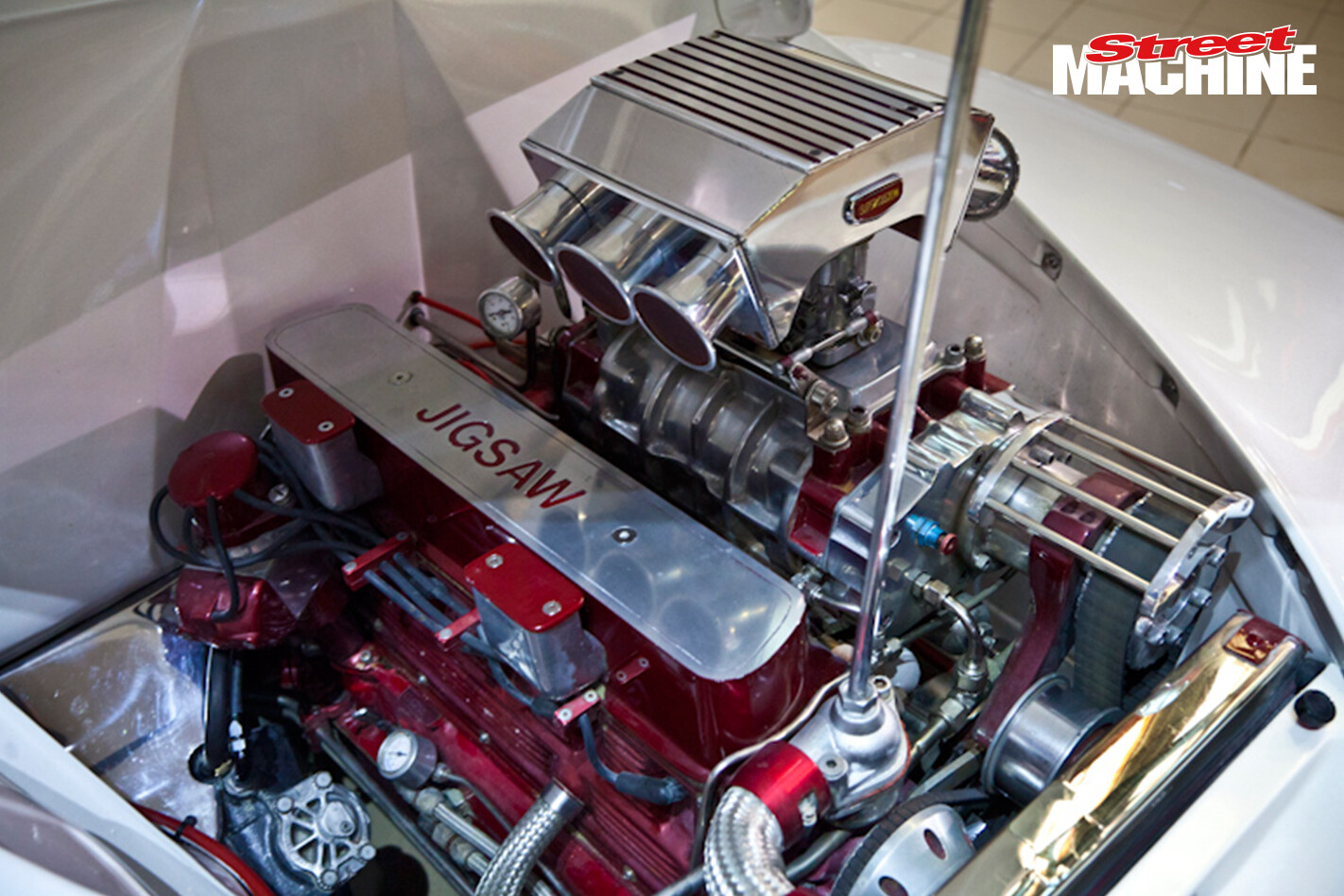FJ Holden JIGSAW Engine Supercharged 1