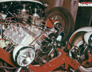 Ford Roadster engine bay