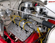 1932 Ford Roadster engine bay