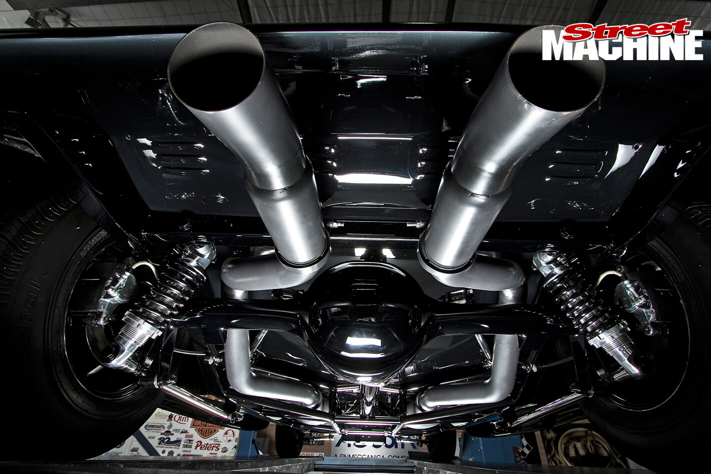 Ford -1934-3-window -coupe -exhaust