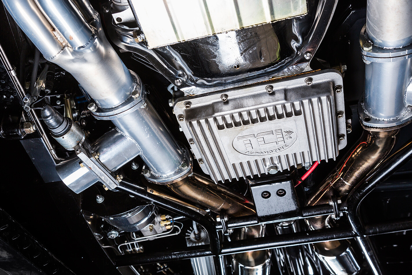 1935 Ford coupe under