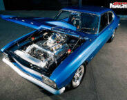 Ford Capri engine bay