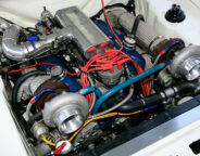 Ford Capri engine bay