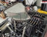 Ford Capri engine bay