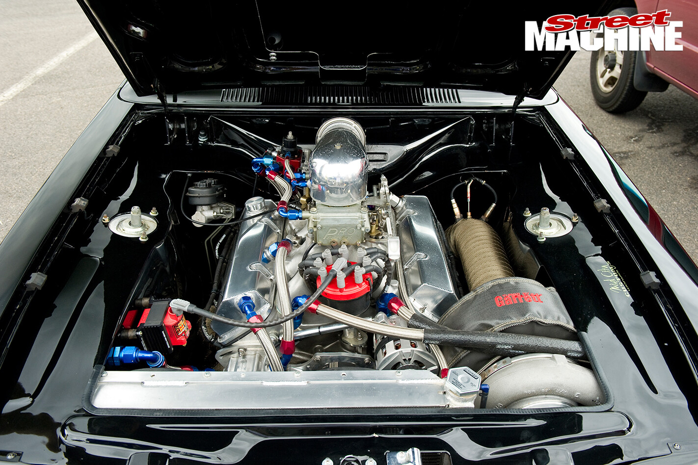Ford -Capri -engine -bay