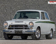 Lotus Cortina replica front