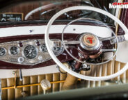 Ford 5-window coupe dash