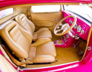 1934 Ford coupe interior