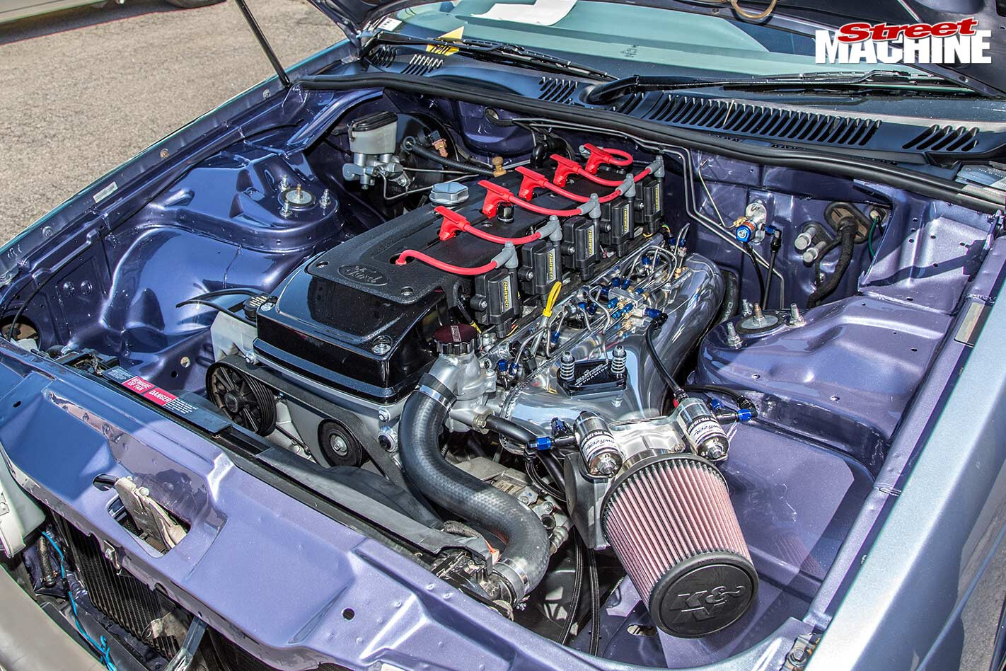 Ford EB Falcon engine bay
