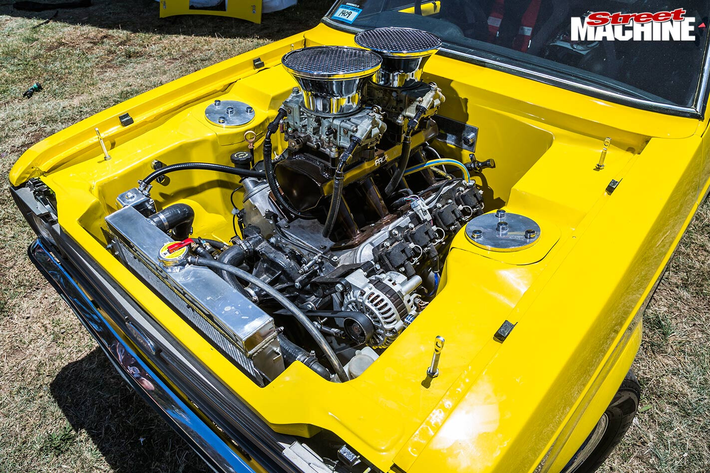Ford Escort engine bay