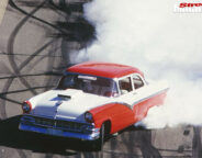 Ford Fairlane Tudor burnout