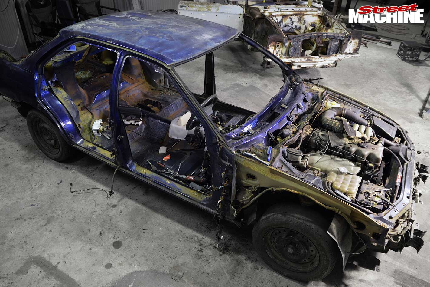 ford falcon body swap