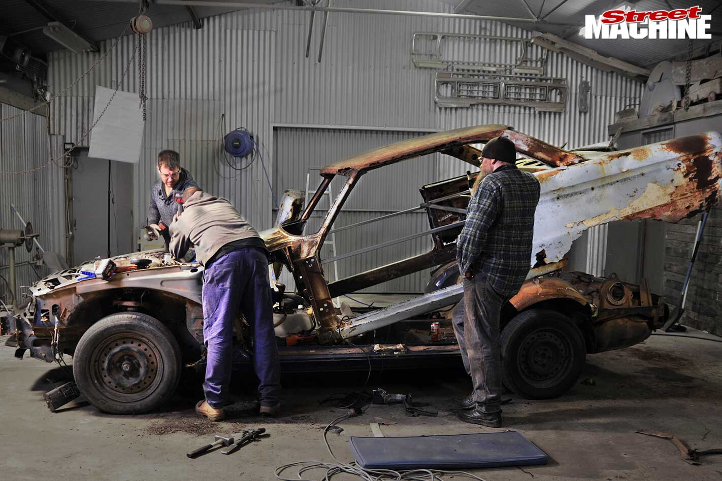 ford falcon body swap
