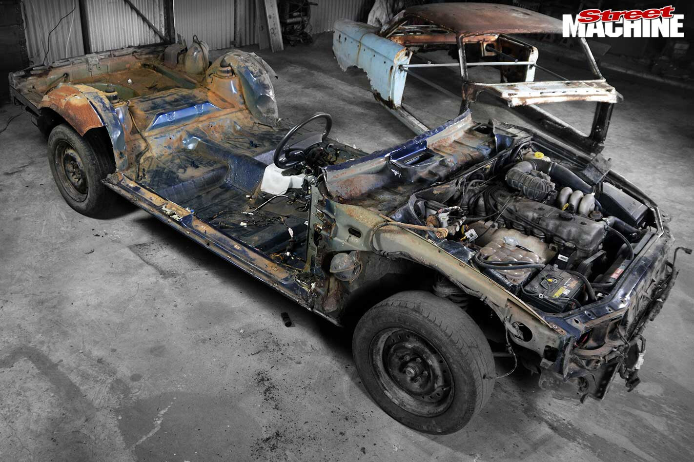 ford falcon body swap