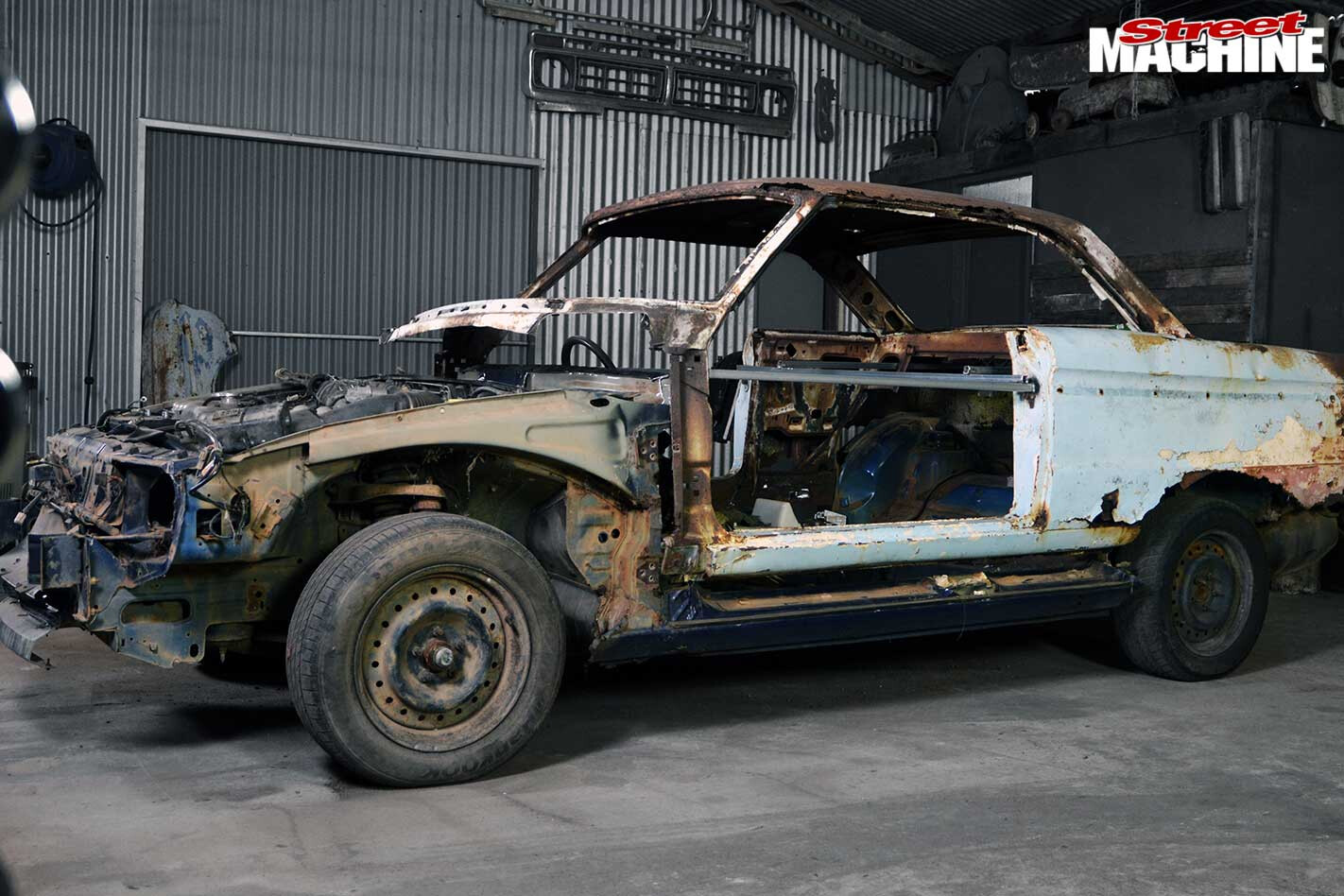 ford falcon body swap