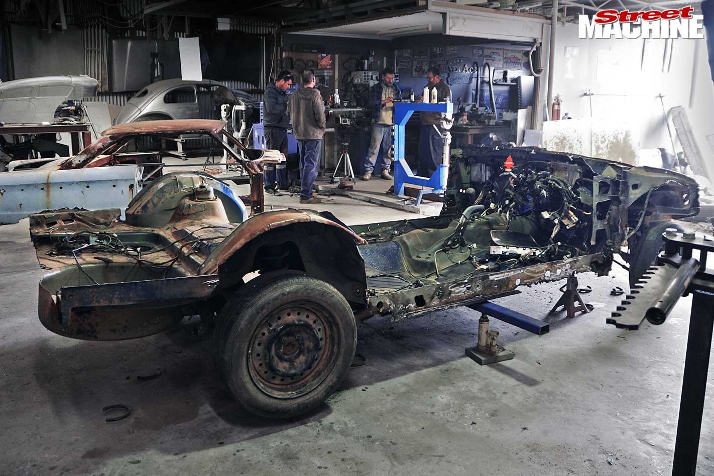 ford falcon body swap