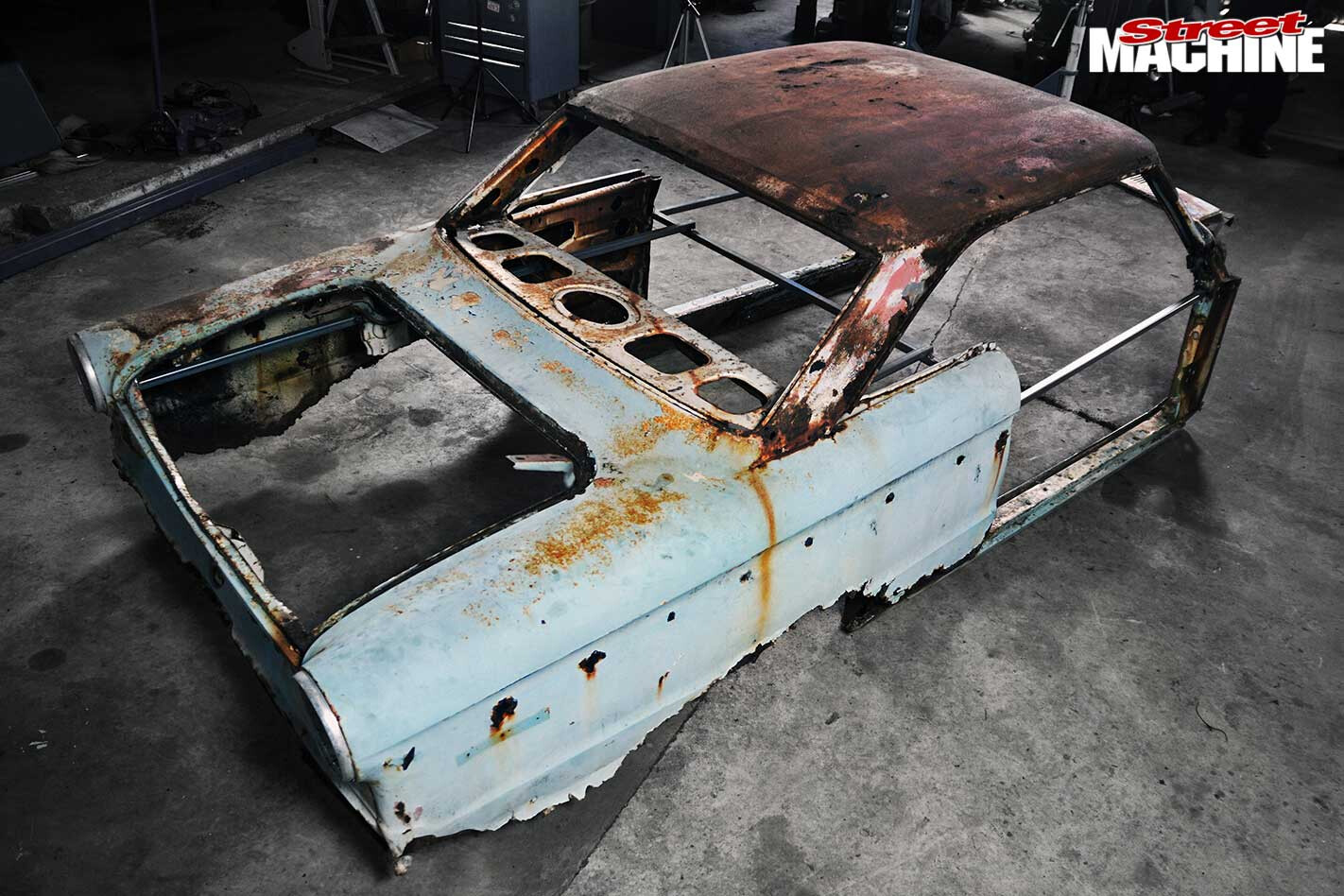 ford falcon body swap