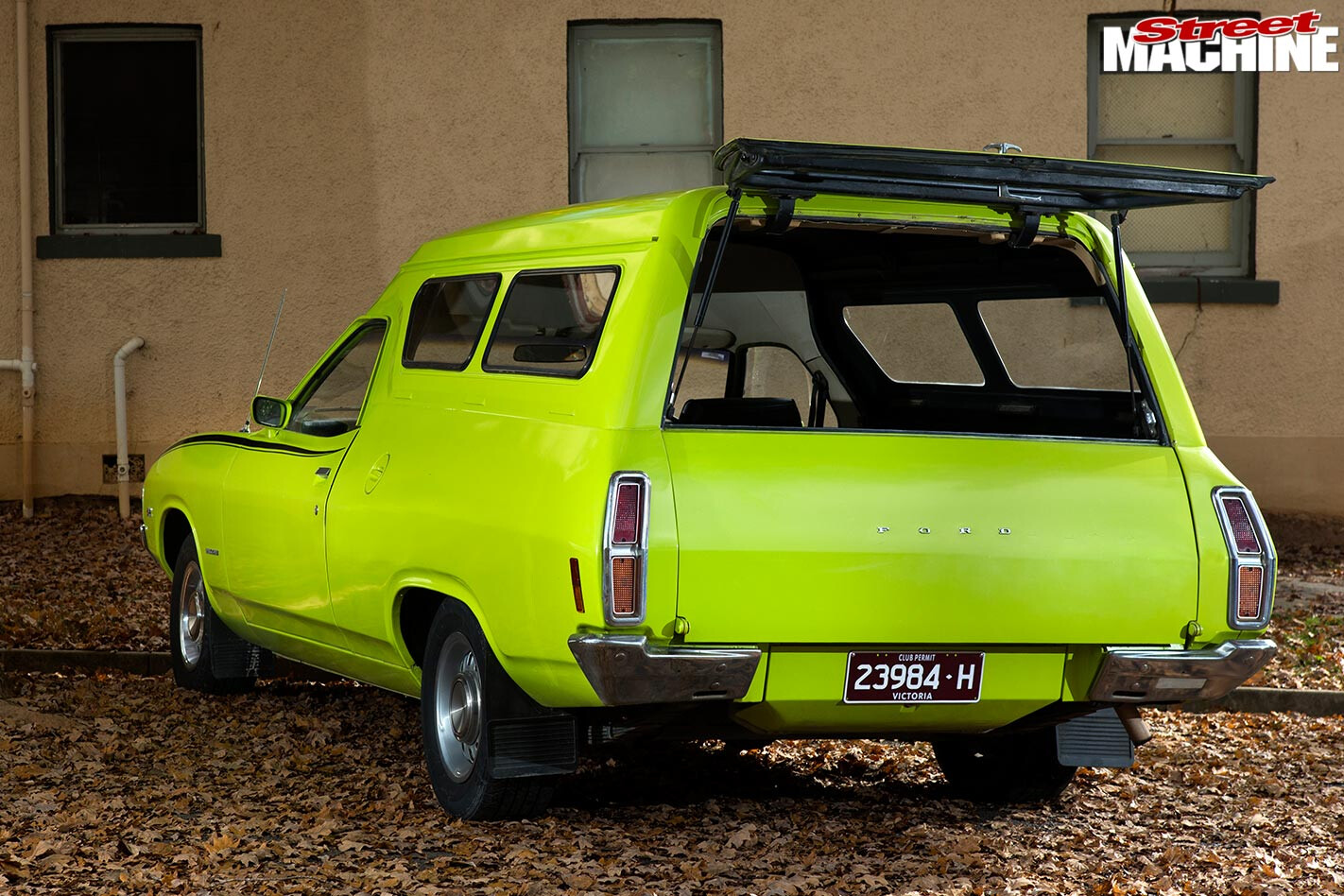 Ford Falcon XA GS panel van rear