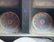 Rusty Ford Falcon XB odometer