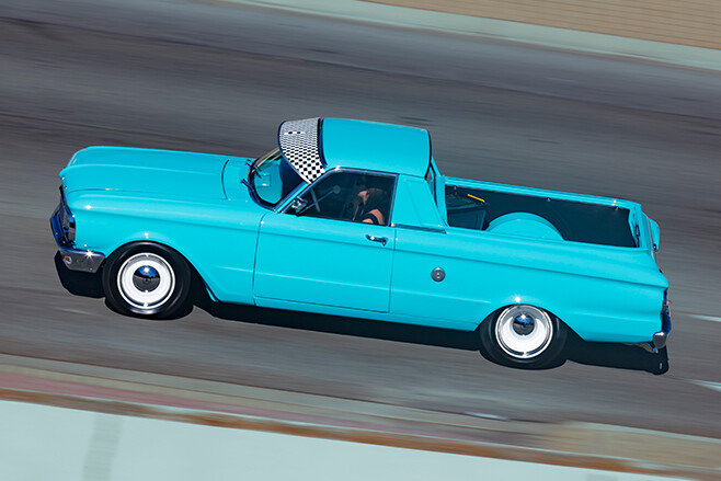 Ford Falcon XP ute onroad