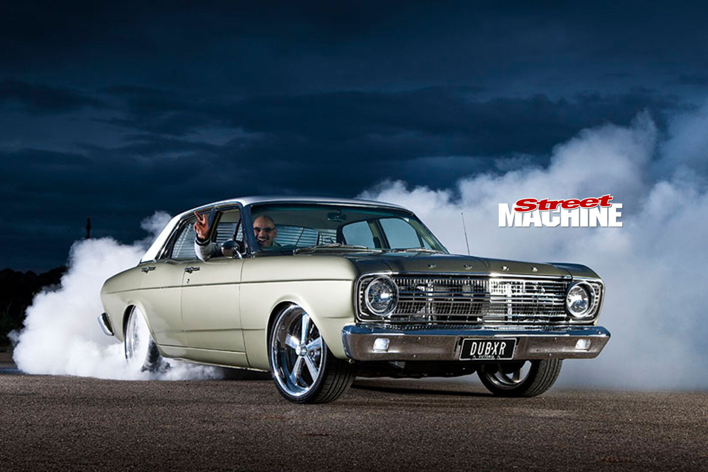 Ford XR burnout